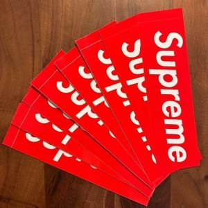 Eight Supreme Stickers